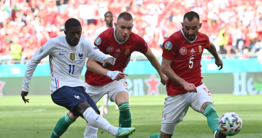 المجر ضد فرنسا.. جريزمان يتعادل للديوك فى يورو 2020  "فيديو" 