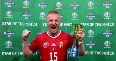 يورو 2020.. لازلو أفضل لاعب فى تعادل المجر مع منتخب فرنسا