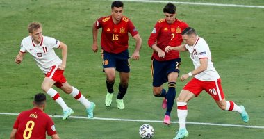 إسبانيا ضد بولندا.. موراتا يسجل أول أهداف الماتادور فى يورو 2020 "فيديو"