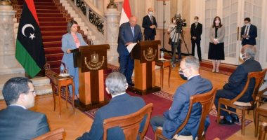 وزير الخارجية يجدد دعم مصر للسلطة التنفيذية بليبيا.. ويشدد على ضرورة خروج القوات الأجنبية والمرتزقة دون مماطلة .."المنقوش" تكشف عن مبادرة لحكومتها ستقدم فى مؤتمر "برلين 2".. وشكرى يشيد بموقف العرب فى قضية السد