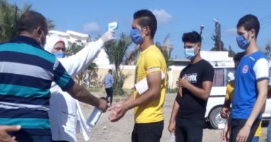تطبيق الإجراءات الاحترازية فى 139 لجنة امتحانات للدبلومات بكفر الشيخ.. صور