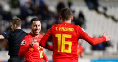 يورو 2020.. شقيق هازارد يغيب عن بلجيكا أمام فنلندا 
