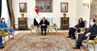الرئيس السيسي يستقبل وزيرة خارجية ليبيا ويؤكد دعم المجلس الرئاسى والحكومة.. فيديو