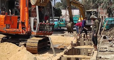 مياه القليوبية تنفذ أعمال إحلال وتجديد لشبكات المياه والصرف لقرى "حياة كريمة" 