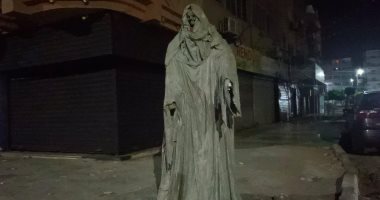 إخلاء سبيل صاحب التمثال "الشبح" بالإسماعيلية