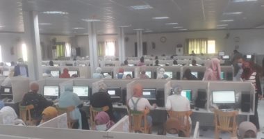 جامعة بنى سويف تبدأ تطبيق منظومة الاختبارات الالكترونية الجديدة بكلية الطب