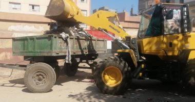 حملات نظافة وتجميل بقرى مركز بيلا بكفر الشيخ وتسوية الطرق وتجميلها