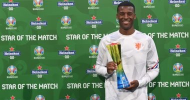 يورو 2020.. فينالدوم يتوج بجائزة أفضل لاعب فى مباراة هولندا ومقدونيا 