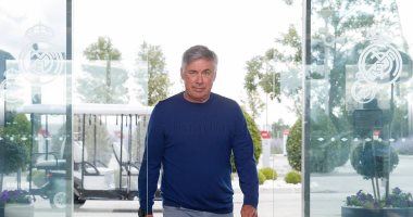 أنشيلوتي يبدأ مهام عمله ويزور المدينة الرياضية لـ ريال مدريد.. صور