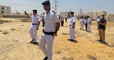 جهاز القاهرة الجديدة يسترد 9 أفدنة شمال طريق العين السخنة بالتعاون مع الشرطة 