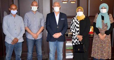 محافظ الأقصر يلتقى برقية حماد بعد تعيينها رئيسا للهيئة القومية لمياه الشرب