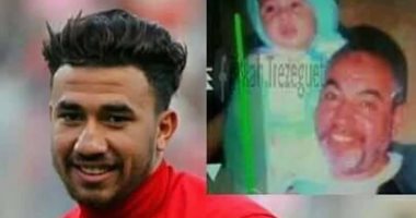 تريزيجيه في صورة من طفولته مع والده بيوم الأب: "قضي عمره في إسعادي"