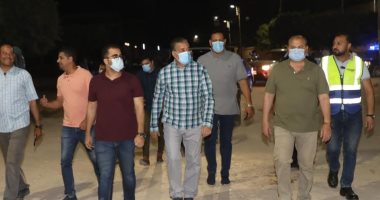 محافظ المنوفية يتفقد أعمال التطوير بشارعى الغزل ومسجد التقوى 