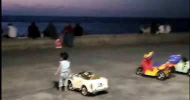 أجمل سهرة مجانية على ممشى لسان رأس البر.. فيديو