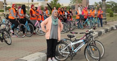 أسماء تعلم البنات ركوب الدراجات.. العمر مجرد رقم والمشاركة من 6 سنين لـ60