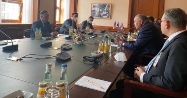  وزير الخارجية يبحث مع نظيره الألمانى تطورات الأوضاع فى ليبيا وملف سد النهضة