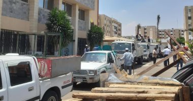 جهاز مدينة الشروق يشن حملات موسعة لضبط المخالفات ومنع العشوائيات