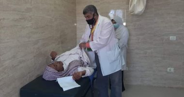 ختام فعاليات قافلة الأزهر بمستشفى أبو رديس والكشف على 3423 مواطنا.. صور