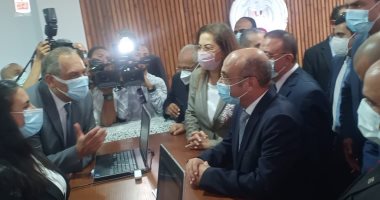 وزير العدل من الإسكندرية: مكتب مميز للمواطنين لتقديم خدمات الشهر العقارى