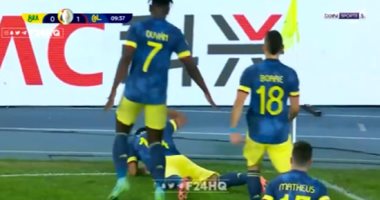 كوبا أمريكا.. كولومبيا تفاجئ البرازيل بهدف خرافي بعد 10 دقائق "فيديو"