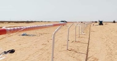 إنشاء مضمار جديد لسباقات الهجن بمدينة العلمين .. صور