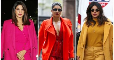 البسى المونوكروم على طريقة بريانكا شوبرا..7 إطلالات اختارى منها المناسب