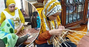 أبطال قهروا الظروف من أجل اللقمة الحلال.. مكفوفون يصنعون البامبو والسجاد اليدوى بمهارة فائقة بالإسكندرية.. تعلموا الحرف فى فترة وجيزة وأتقنوها.. ومسئولة التدريب: لديهم استيعاب كبير ونبوغ (فيديو وصور)