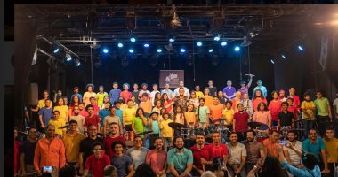 فريق "Drummers Team" يعزف 18 أغنية بأول حفلاته بعد توقف طويل بسبب كورونا.. صور