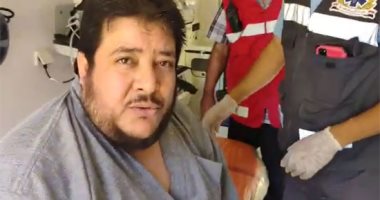 نقل رضا إبراهيم مريض السمنة المفرطة للقاهرة لعلاجه على نفقة الدولة.. فيديو