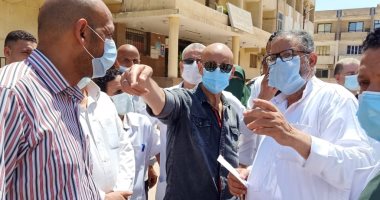 وكيل صحة الشرقية يجازى فريق السلامة والصحة المهنية بمستشفى الحسينية