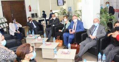 وزيرة الهجرة وسفير ألمانيا يزوران المركز المصرى الألمانى للوظائف وإعادة الإدماج