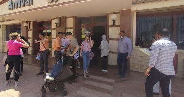 مطار مطروح الدولى يستقبل ثالث طائرة شارتر سياحية قادمة من كازاخستان.. صور