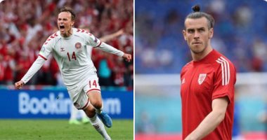 يورو 2020.. 6 أرقام عن مواجهة ويلز والدنمارك في ثمن النهائي