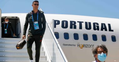 يورو 2020.. وصول بعثة البرتغال إلى إشبيلية لمواجهة بلجيكا.. فيديو وصور