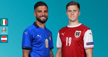 يورو 2020.. التشكيل الرسمى لمواجهة إيطاليا ضد النمسا فى دور الـ 16