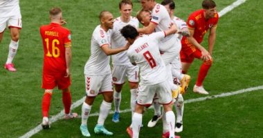 الدنمارك أول المتأهلين لربع نهائى يورو 2020 برباعية ضد ويلز.. فيديو