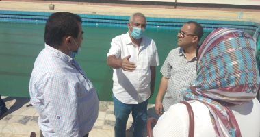 رئيس جهاز بنى سويف الجديدة يوجه بسرعة إنهاء أعمال تطوير مركز شباب المدينة