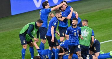 إيطاليا تواصل رحلة الإبداع في يورو 2020.. منتخب الآزوري يتأهل لربع النهائي بعد الفوز على النمسا بثنائية.. تغييرات مانشيني كلمة السر في حسم المباراة.. والدنمارك تفاجئ الجميع برباعية مذهلة ضد ويلز