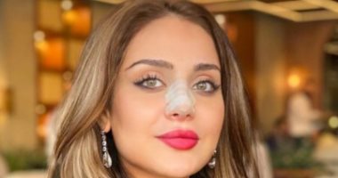 الظهور الأول لابنة هيفاء وهبى بعد عملية تجميل فى أنفها