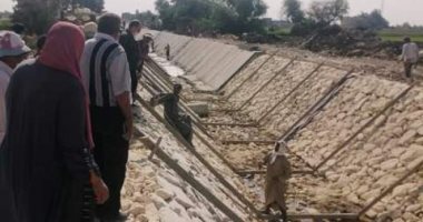 محافظ الشرقية يُتابع أعمال تأهيل وتبطين ترعة الجزيرة السفلى بتكلفة 57 مليون جنيه