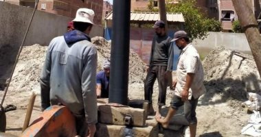 رئيس مدينة أشمون يتابع تنفيذ مشروعات "حياة كريمة" بقرية سبك الأحد.. صور