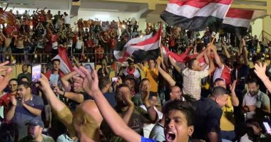 "ستاد فلسطين" بغزة يحتضن فرحة جماهير الأهلى بالفوز على الترجى.. فيديو
