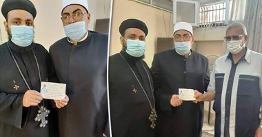 مصر الحلوة.. كاهن كنيسة يشترى صك أضحية العيد لتوزيعه على المسلمين فى الشرقية.. أرسانيوس: اشترينا صكوك أضاحى لالتماس البركة والمشاركة فى أعمال الخير.. ونرد ما يفعله المسلمون من حب تجاهنا.. فيديو وصور