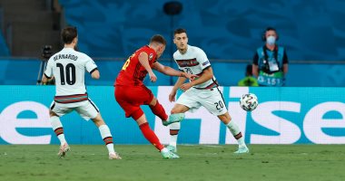 منتخب بلجيكا يتفوق على البرتغال بهدف فى شوط أول مثير.. فيديو