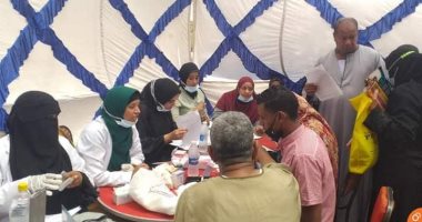 حملة للفحص الطبى الشامل المجانى 5 أيام تحت شعار "اكتشف واطمن" لأهالى إدفو