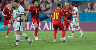حصاد يوم مثير فى يورو 2020.. بلجيكا تطيح بالبرتغال حامل اللقب بهدف ثورجان هازارد.. الشياطين الحمر تضرب موعدا ناريا مع إيطاليا بربع النهائي.. التشيك تحقق أكبر المفاجآت وتُقصى هولندا وتواجه الدنمارك بدور الثمانية