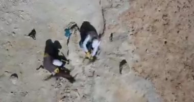 اكتشاف بقايا حوت منقرض منذ 37 مليون سنة فى السعودية.. فيديو وصور