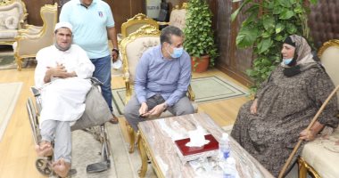 محافظ المنوفية: صرف مساعدة مالية عاجلة لشاب من ذوى الهمم والأسر الأولى بالرعاية 