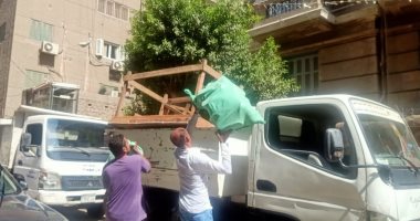 محافظة الجيزة تشن حملات لرفع الإشغالات بالعمرانية والبدرشين والحوامدية والوراق