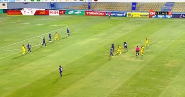 إنبي والمقاولون يكتفيان بالتعادل 1 / 1 في الدوري.. فيديو